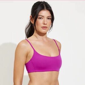 Left On Friday Magenta Pool Days bikini top